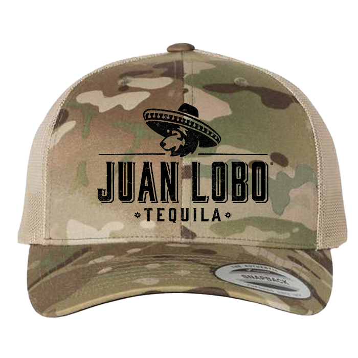 Camo Juan Lobo Trucker Hat